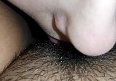 Craving That Close-Up Lesbian Hairy Pussy Lick?