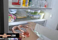 sexy latina babysitter bent over huge dildo doggystyle who needs it?