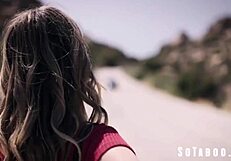 check out this bipolar hitchhiker kirsten scott getting picked up