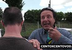 oh man due bambole porcelle theyre stompin alex magni with double penetrations n blowjobs in this italian amateur mess