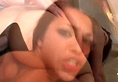 Double Penetration Upward Pounds Sensual Beauty's Ass In Wild Threesome Ecstasy!