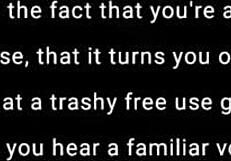 f4m bound loser takes femdom gloryhole humiliation to orgasm