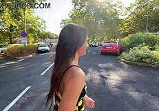 i sneak under the desk for that hot club waitress gig