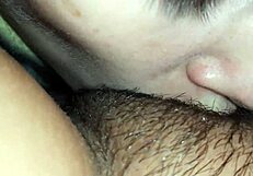 Craving That Close-Up Lesbian Hairy Pussy Lick?