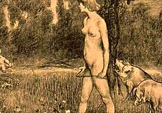 digging these vintage erotic drawings from way back