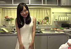 shy japanese mayu kawai gets pounded hard with toys at home