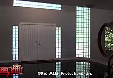 Cheating housewife step-aunt Rachel rides big cock lustily