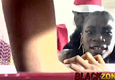 i had such a lovely time with father christmas santa in the bedroom