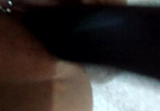 the wife teases her dildo in homemade playtime