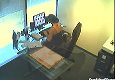 caught that office slut fingering her wet pussy on hidden cam