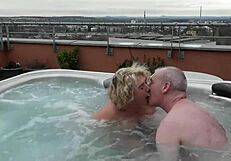 bareback public jacuzzi pounding rips clothes off curvy milf's huge wet tits and pussy