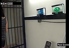 Where the Fuck Am I Crystal Frost Spreads Shaved Pussy with Toys