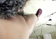 naughty slut gives nasty interracial blowjob to huge asshole cock