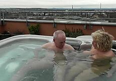 bareback public jacuzzi pounding rips clothes off curvy milf's huge wet tits and pussy