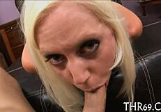 Sucking massive throbbing dongs deep in throat