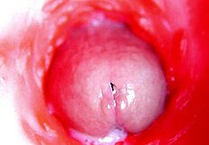 camera POV inside oiled redhead fuck doll pussy as monster cock machine pounds to orgasm. BEST INTERNAL CUMSHOT