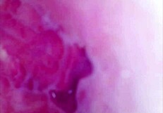 WATCH REAL PUSSY ORGASM contractions with cum sperm inside under microscope!?