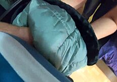 Milfycalla's Red Puffy Jacket Drenched in Thick Cum Loads Preview