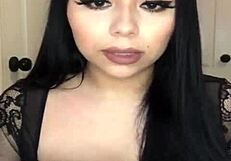 She teases her nipples live on bigo for everyone to see