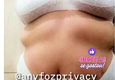 Sexy Lingerie Clings to Curvy Fat Ass During Intense Pussy and Anal Pounding