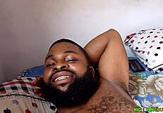 think this ebony wife massages that ugly black monsters cock right?