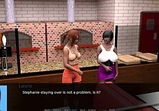 Let's Play the Favorite Part 3 Group Redhead Scene Continues