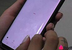 shay seduces the hung delivery guy and takes his big cock deep in her ass