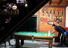 Lost Pool Game Wife Sucks Friend's Cock Oral!