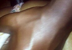 were dancing close with this black couple's huge cock tease