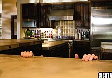 BIG TITS EBONY MILF FUCKS NEW ROOMMATE WITH PUSSY LICKING AND FINGERING