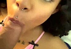 pretinha mika rides black cock deep and hard