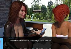 Let's Play the Favorite Part 3 Group Redhead Scene Continues