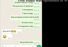 mi novia tastes cum and begs for more