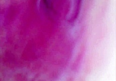 WATCH REAL PUSSY ORGASM contractions with cum sperm inside under microscope!?