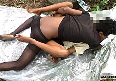 imagine fucking this tight 18 year old ebony slut deep in the wet jungle