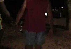 A Mulata Mais Gostosa Fernanda Chocolate Squirts in Car Ride