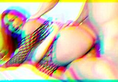 Skylar Snow takes two monster cocks stretching her shaved pussy first time ever