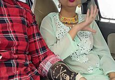 First time fucking my wife's sexy sister in car doggystyle rough!