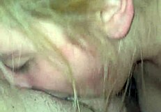 I blow bubbles gagging on deepthroat facefuck spit choke