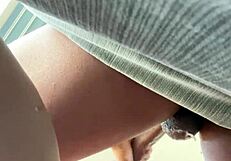 Ebony slut takes dirty sloppy head then nasty big cock anal creampie pov