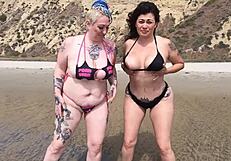 Latina Hotwife's First Girl-on-Girl Lick Fest Teases Her Limits?