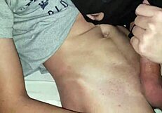 Homemade mmf where husband shares horny wife sucking 18yo monster cocks with karina and lucas