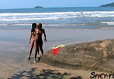 vintage brazilian blue film queens rip clothes for exotic pussy licking frenzy