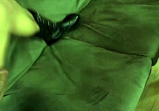 tatted brunette milf with big pussy lips rides black boyfriend's monster bbc bareback