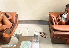 horny ebony roommates finger clits and lick wet pussies till squirting orgasms in dorm