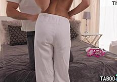 big tits hungarian milf angelica heart takes deep anal pounding during oily massage