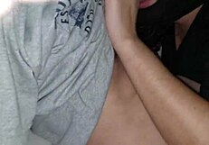 Homemade mmf where husband shares horny wife sucking 18yo monster cocks with karina and lucas