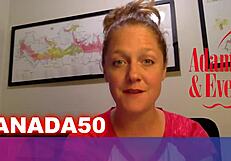 Naughty candy heart buttplug anal insertion and use demo