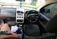 Step-nephew walks cougar then doggystyles her deep