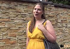 Chubby French MILF Alice Demands Severe Stud for Brutal Anal Assfucking